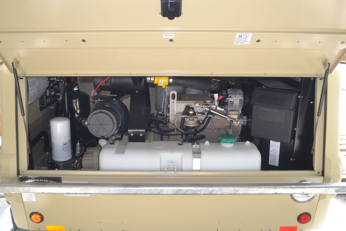 185 CFM Skid Mounted Air Compressor